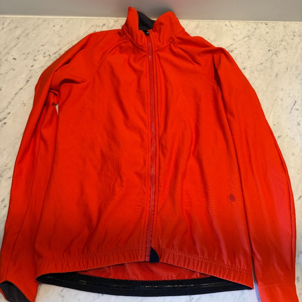 Velocio thermal long sleeve cycling jersey, size small